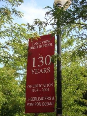Lake View High School, Celebrating 130 Years. image. Click for full size.