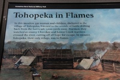 Tohopeka in Flames Marker image. Click for full size.