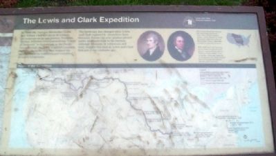 The Lewis and Clark Expedition Marker image. Click for full size.