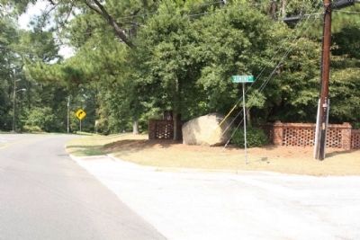 Joseph Wheeler Marker seen along Walton Way at Aumond Road image. Click for full size.