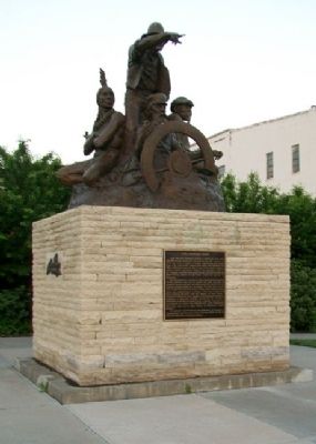 The Journey West Monument image. Click for full size.