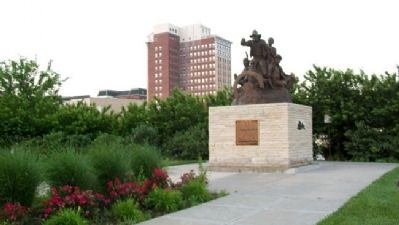 The Journey West Monument. Click for full size. The Journey West Monument image. Click for full size.