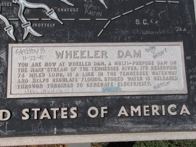 Wheeler Dam inset image. Click for full size.