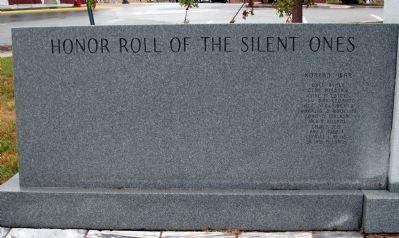 Left Panel - - Orange County Honor Roll Marker image. Click for full size.