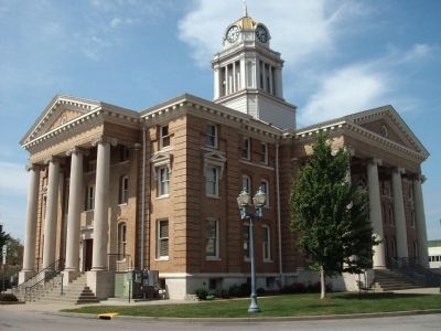 Dubois County Courthouse - - Jasper, Indiana image. Click for full size.