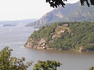 Constitution Island as seen from West Point. Click for full size. Constitution Island as seen from West Point image. Click for full size.