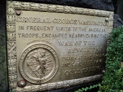 General George Washington Marker image. Click for full size.