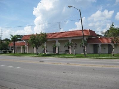The West Tampa Convention Center and West Tampa Centennial Marker image. Click for full size.