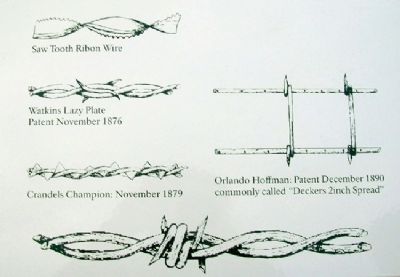 Is All Barbed Wire the Same? Marker Detail image. Click for full size.