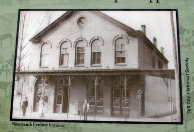 Marker Photo - - "Nineteenth Century Business" image. Click for full size.