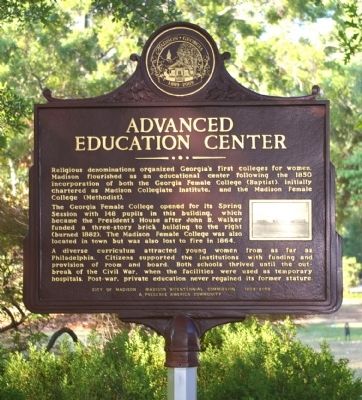 Advanced Education Center Marker image. Click for full size.
