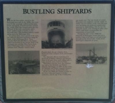 Bustling Shipyards Marker image. Click for full size.