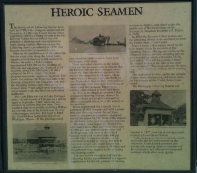Heroic Seamen Marker image. Click for full size.