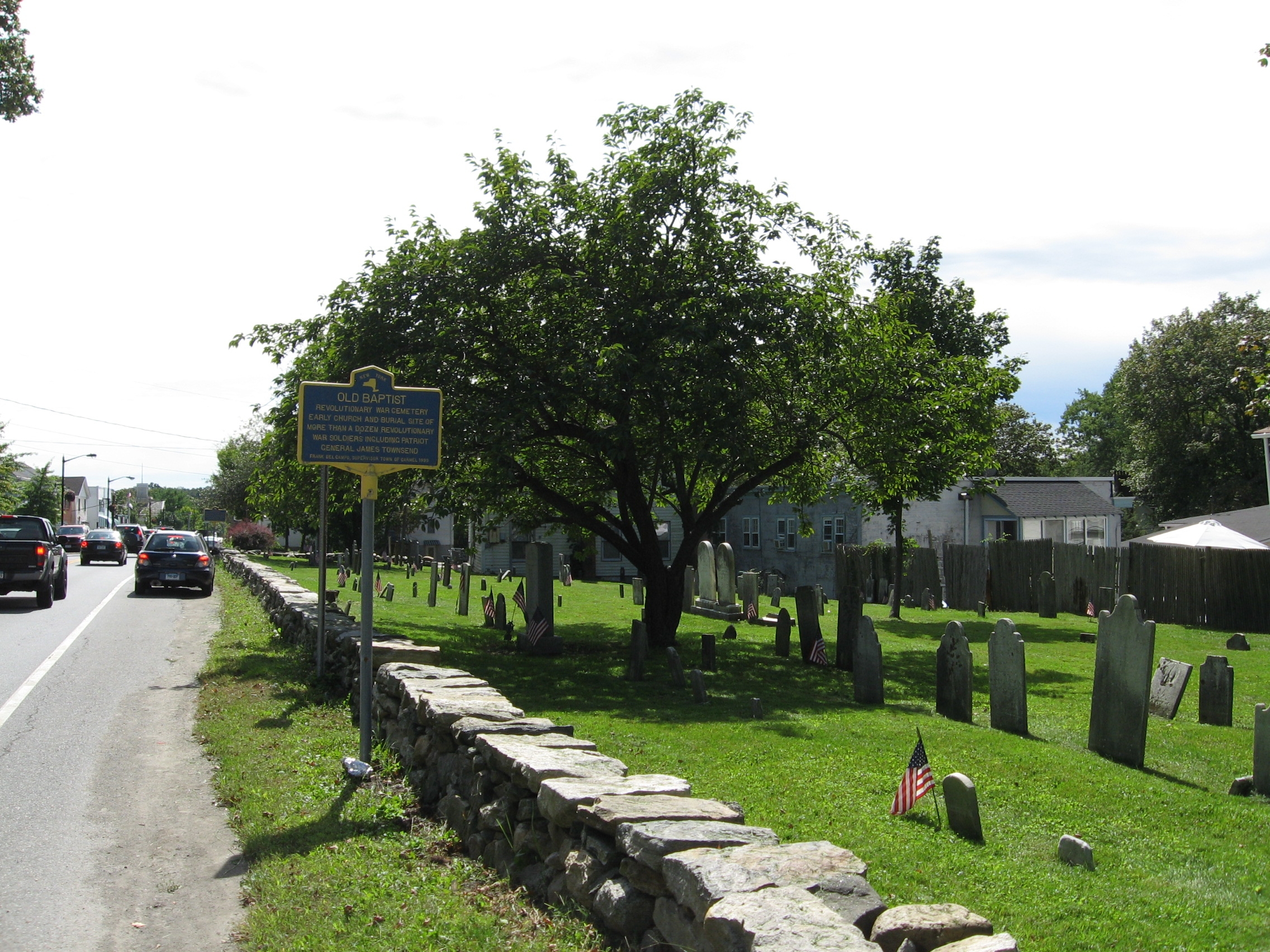 Old Baptist Cemetery and Marker