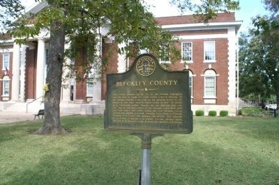 Bleckley County Marker image. Click for full size.