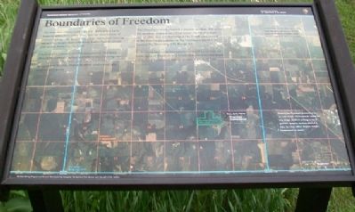Boundaries of Freedom Marker. Click for full size. Boundaries of Freedom Marker image. Click for full size.