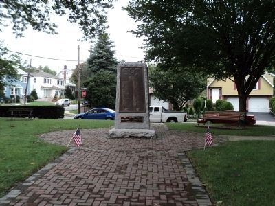 War Monument in Hasbrouck Heights image. Click for full size.