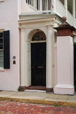 Dr. Vincent Le Seigneur House<br>Church Street Entrance image. Click for full size.