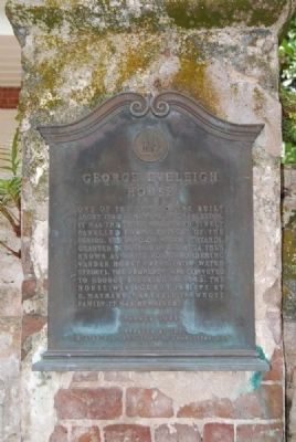 George Eveleigh House Marker image. Click for full size.