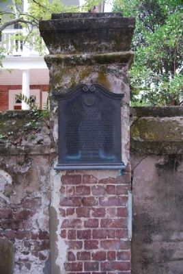 George Eveleigh House Marker image. Click for full size.