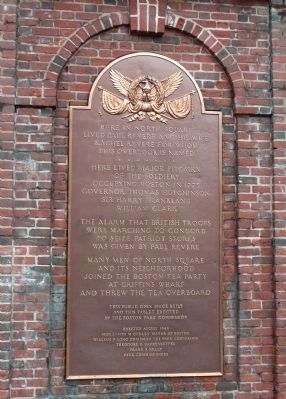 North Square Marker image. Click for full size.