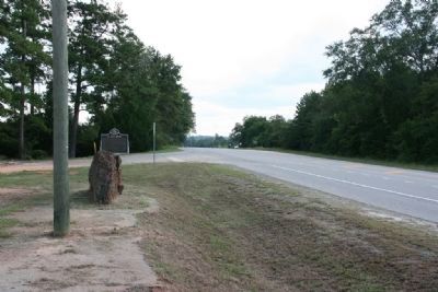Piache and Claiborne Markers (East Bound View). Click for full size. Piache and Claiborne Markers (East Bound View) image. Click for full size.