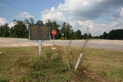 Fort Claiborne Marker (West View) image. Click for full size.