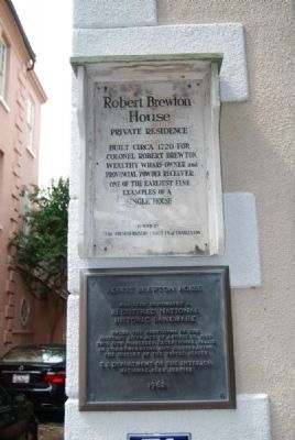 Robert Brewton House Marker image. Click for full size.