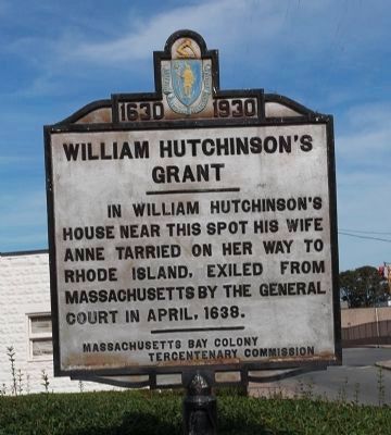William Hutchinson's Grant Marker. Click for full size. William Hutchinson's Grant Marker image. Click for full size.