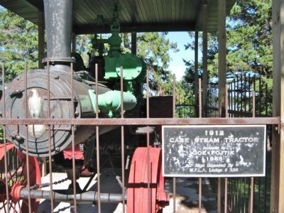 Nearby 1912 Case Steam Tractor. Click for full size. Nearby 1912 Case Steam Tractor image. Click for full size.