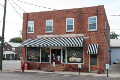 The former office of The Clarke County Democrat. (1941-1992) third building at this site since 1856.. Click for full size. The former office of The Clarke County Democrat. (1941-1992) third building at this site since 1856. image. Click for full size.
