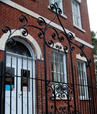 Old Bank Building Iron Gate. Click for full size. Old Bank Building Iron Gate image. Click for full size.
