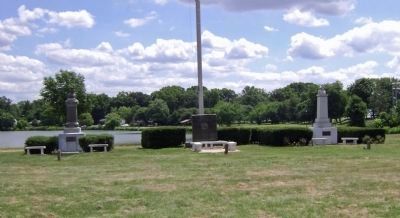 Generals Casimir Pulaski - Thaddeus Kosciuszko Monuments. Click for full size. Generals Casimir Pulaski - Thaddeus Kosciuszko Monuments image. Click for full size.