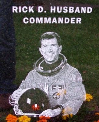 Astronaut Rick D. Husband. Click for full size. Astronaut Rick D. Husband image. Click for full size.