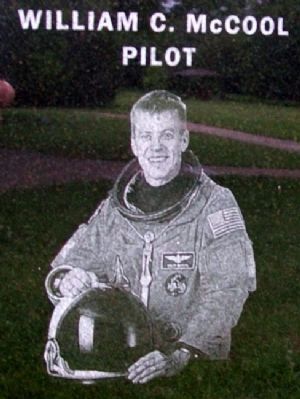 Astronaut William C. McCool image. Click for full size.