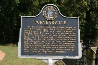 Puryearville Marker image. Click for full size.