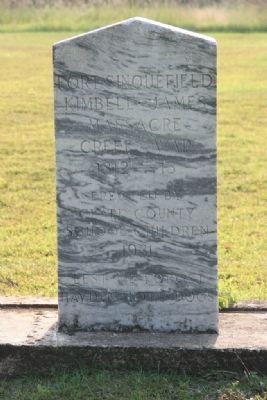 Fort Sinquefield Marker image. Click for full size.