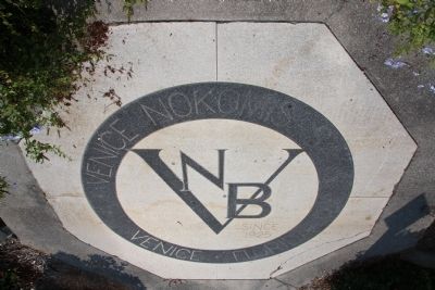 The Venice-Nokomis Bank Marker image. Click for full size.