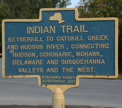 Indian Trail Marker image. Click for full size.