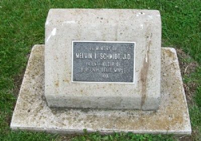 Melvin L. Schmidt, J.D. Marker image. Click for full size.