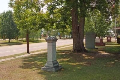 The Salley Family Marker, seen along West Railroad Avenue (State Route 39). Click for full size. The Salley Family Marker, seen along West Railroad Avenue (State Route 39) image. Click for full size.