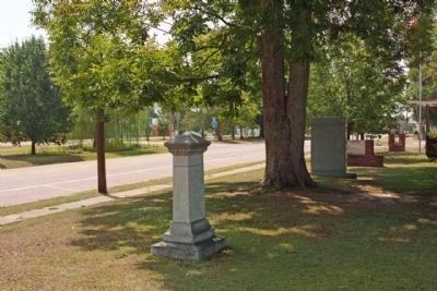 The Salley Family Marker, seen along West Railroad Avenue (State Route 39) image. Click for full size.