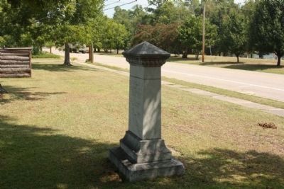 The Salley Family Marker along West Railroad Avenue, looking northward. Click for full size. The Salley Family Marker along West Railroad Avenue, looking northward image. Click for full size.