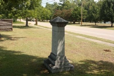 The Salley Family Marker along West Railroad Avenue, looking northward image. Click for full size.