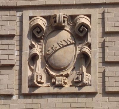 Detail on the Chicago & North Western Railway Powerhouse. Click for full size. Detail on the Chicago & North Western Railway Powerhouse image. Click for full size.