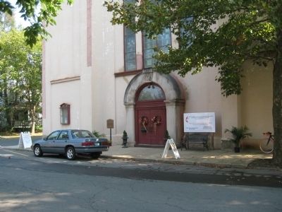 Centenary Methodist Church Marker. Click for full size. Centenary Methodist Church Marker image. Click for full size.