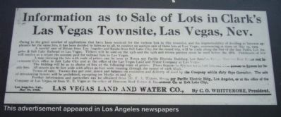 Photo on Auction Site Marker. Click for full size. Photo on Auction Site Marker image. Click for full size.