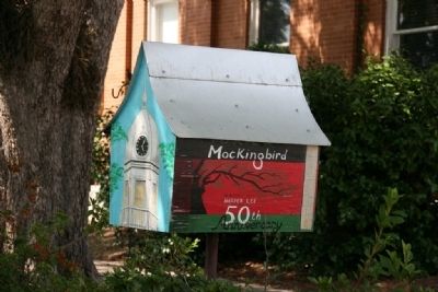 One of the way the Town of Monroeville Celebrates Harper Lee's literary work. image. Click for full size.