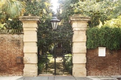 32 Legare Street Sword Gate House and Marker. Click for full size. 32 Legare Street Sword Gate House and Marker image. Click for full size.