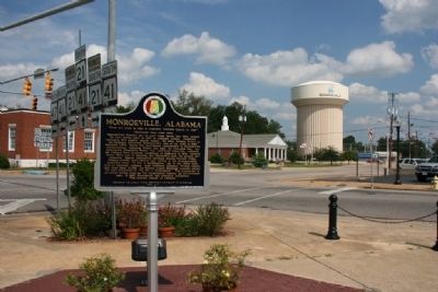 Monroeville, Alabama Marker image. Click for full size.